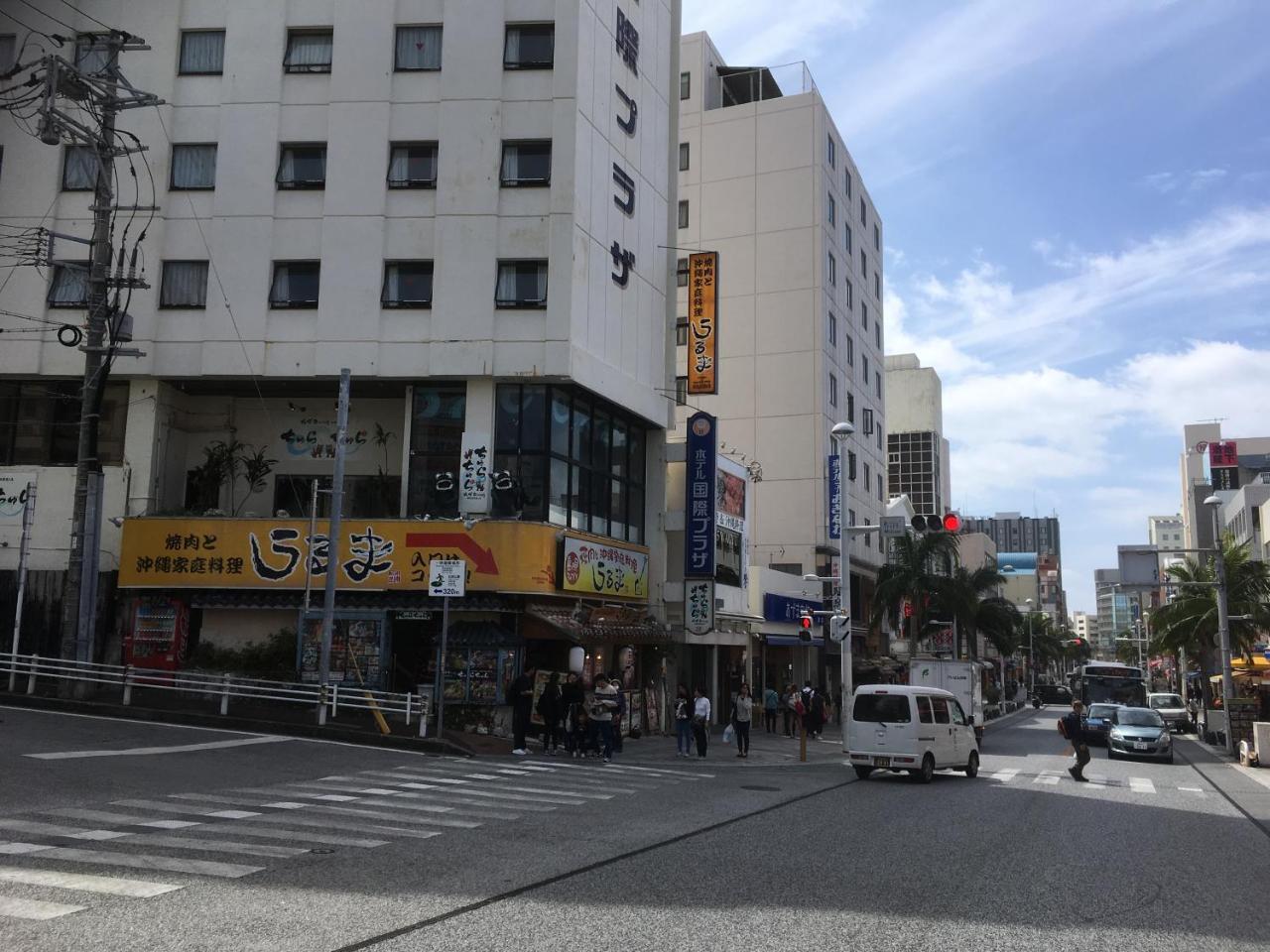 Hotel Kokusai Plaza Naha Exterior foto