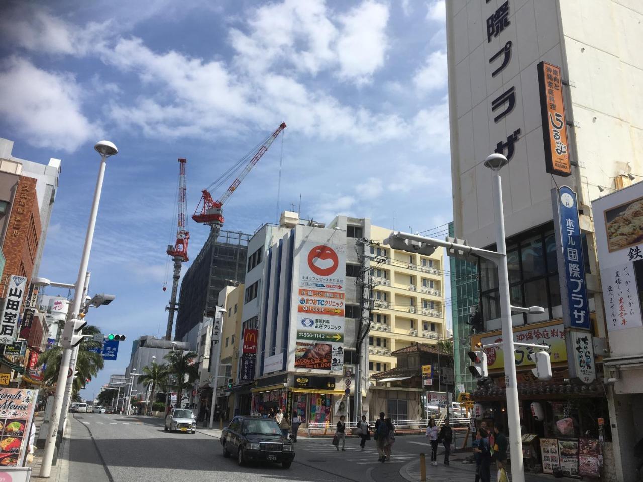 Hotel Kokusai Plaza Naha Exterior foto